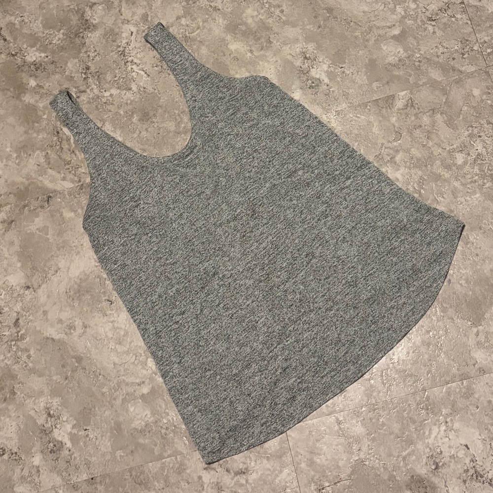 Express Gray Women's Tank Top Twist Back Medium